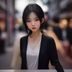 张慧敏头像，iOS技术负责人，女性，技术感背景